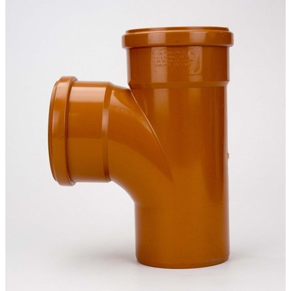 110mm x 90 deg Double Socket Junction