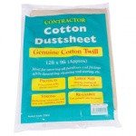 HEAVY DUTY COTTON TWILL DUST SHEETS