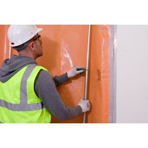 Polythene Sheeting 4m X 25m Orange LPS 1207