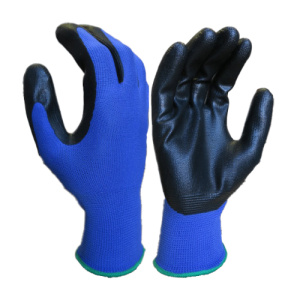foam nitrile general handling glove safet supplies