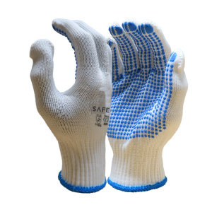 pvc dot grip glove safet supplies 1