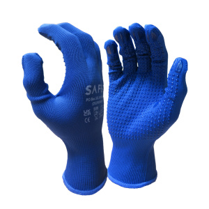 pvc dot grip glove safet supplies