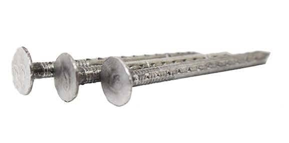 samac aluminium tile clout roofing nails 30mm x 265mm 1kg