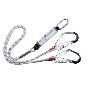 Double Kernmantle 1.8m Lanyard With Shock Absorber - Image 1