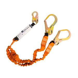 Double 140kg 1.8m Lanyard with Shock Absorber - Image 1