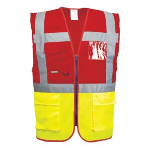 Paris Hi-Vis Contrast Executive Vest - Image 3