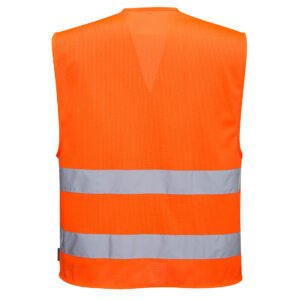 Hi-Vis Mesh Two Band Vest - Image 4