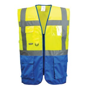 Warsaw Hi-Vis Contrast Executive Vest - Image 7