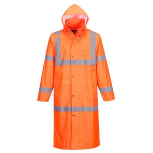 Hi-Vis Rain Coat 122cm - Image 4