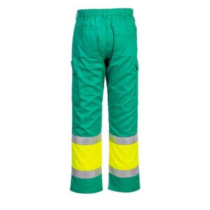 Hi-Vis Lightweight Contrast Class 1 Service Trousers - Image 3