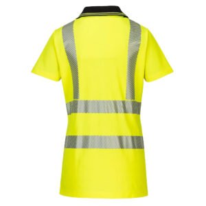 Hi-Vis Women's Cotton Comfort Pro Polo Shirt S/S - Image 5
