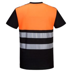 PW3 Hi-Vis Cotton Comfort Class 1 T-Shirt S/S - Image 4