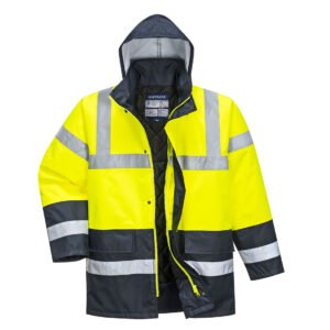 Hi-Vis Contrast Winter Traffic Jacket - Image 3