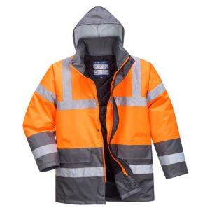 Hi-Vis Contrast Winter Traffic Jacket - Image 3