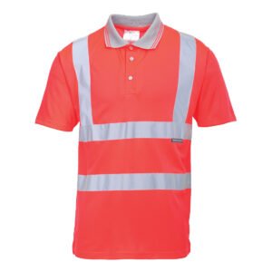 Hi-Vis Polo Shirt S/S - Image 3