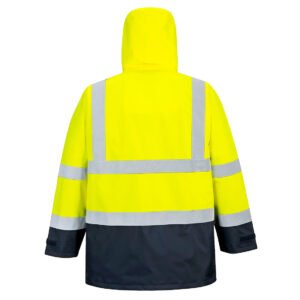 Hi-Vis 5-in-1 Contrast Executive Jacket - Image 7