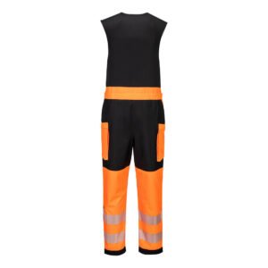 PW3 Hi-Vis Rain Salopettes (3L) - Image 4
