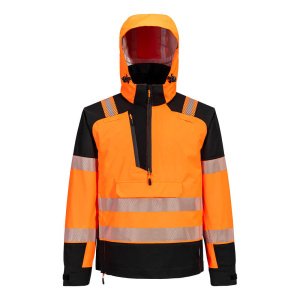 PW3 Hi-Vis Overhead Rain Jacket (3L) - Image 3