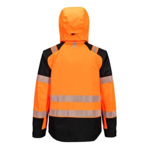 PW3 Hi-Vis Overhead Rain Jacket (3L) - Image 4