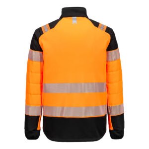 PW3 Hi-Vis Hybrid Baffle Jacket - Image 4