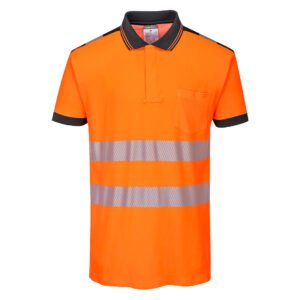 PW3 Hi-Vis Cotton Comfort Polo Shirt S/S - Image 8