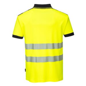 PW3 Hi-Vis Cotton Comfort Polo Shirt S/S - Image 3