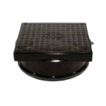320mm dia Round > Square Plastic Cover & Frame