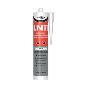 LN11 Fire Screen Fire-Resistant Neutral Cure Silicone Sealant - Image 1