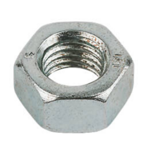 1/2" BZP Hex Nut and Washer - Image 3