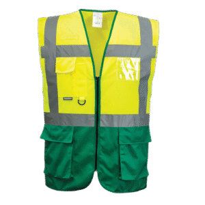 Warsaw Hi-Vis Contrast Executive Vest - Image 4
