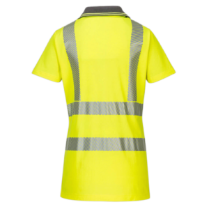 Hi-Vis Women's Cotton Comfort Pro Polo Shirt S/S - Image 4