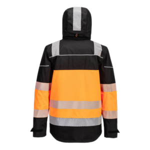 PW3 Hi-Vis Class 1 Extreme Rain Jacket - Image 3