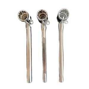 Bi-Hex Spanner Poka Handle with Swivel Ring - Image 2