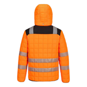 PW3 Hi-Vis Square Baffle Jacket - Image 4
