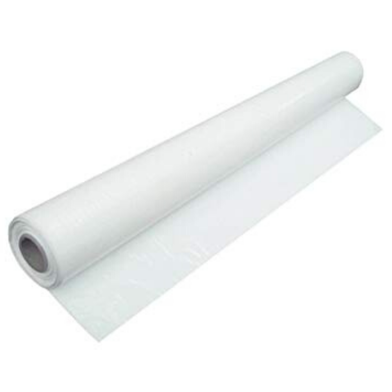 Pollthane Polythene Sheeting FR 4m x 25m White - MPS Construction Supplies