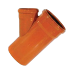 160mm x 110mm 45 deg Double Socket Junction