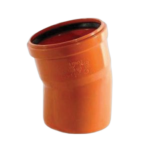 110mm x 15 deg Single Socket Bend