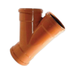 110mm x 45 deg Triple Socket Junction