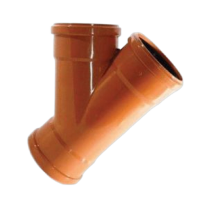 110mm x 45 deg Triple Socket Junction