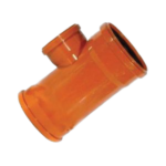 160mm x 110mm 90 deg Triple Socket Junction
