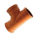 110mm x 90 deg Triple Socket Junction