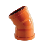 110mm x 45 deg Double Socket Bend