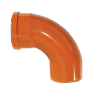 110mm x 90 deg uPVC Single Socket Bend