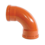 110mm x 90 deg uPVC Double Socket Bend