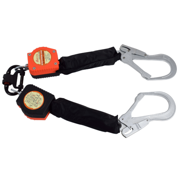 Tri-Force ARESTA Twin Mini Retractable Lanyard - Scaffolding Supplies | MPS Construction Supplies