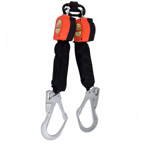 Tri-Force ARESTA Twin Mini Retractable Lanyard - Scaffolding Supplies | MPS Construction Supplies