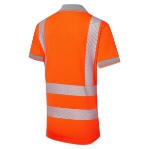 Ladies Hi Vis Savannah Bird Eye Polo - Image 6