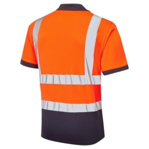 Supertouch Hi-Vis 2 Tone Polo Shirt - Image 4