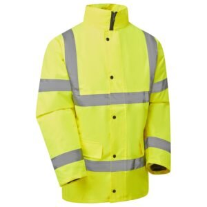 Supertouch Hi Vis Fleece Lined Parka - Image 7