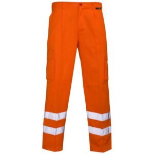 Supertouch Hi Vis Combat Trousers - Image 3